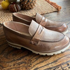 Bed Stu leather loafers.